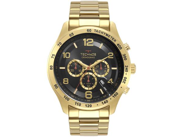 Relógio Masculino Technos Analógico Grandtech - JS25CH/4P Dourado