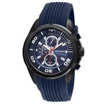 Relógio Masculino Technos Analógico Js15bh/8a Cronógrafo Azul