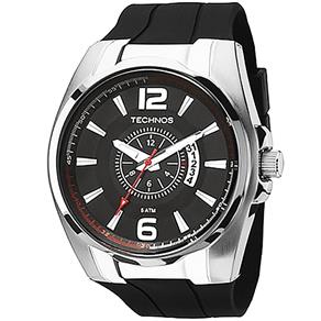 Relógio Masculino Technos Analógico Performance Racer - 2115KTB/8P - Prata/Preto