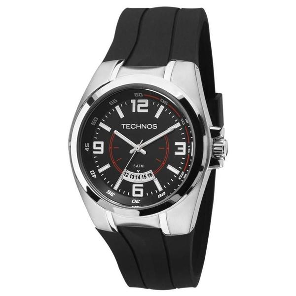 Relógio Masculino Technos Analógico Performance Racer - 2115KTI/8R - Prata/Preto