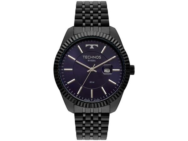 Relógio Masculino Technos Analógico Riviera Aço - 2115MSV/4A Grafite