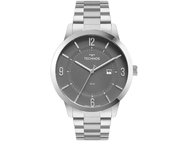 Relógio Masculino Technos Analógico Steel - 2117LCP/1C Prata