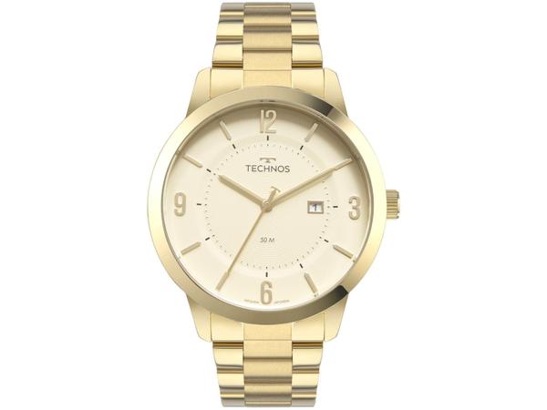 Relógio Masculino Technos Analógico Steel - 2117LCR/1D Dourado