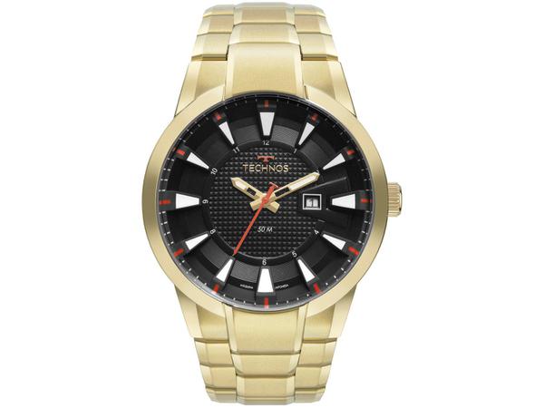 Relógio Masculino Technos Analógico Steel - 2117LDC/1P Dourado