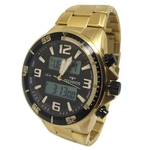 Relógio Masculino Technos Analógico TC131017/1P - Dourado