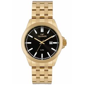 Relógio Masculino Technos Análogo Dourado 2115kny/4p