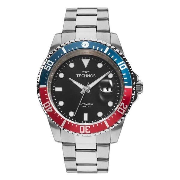 Relógio Masculino Technos Automatic 8205NZ/1P Prata