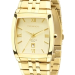 Relógio Masculino Technos Casual 1N12MP/4X Dourado