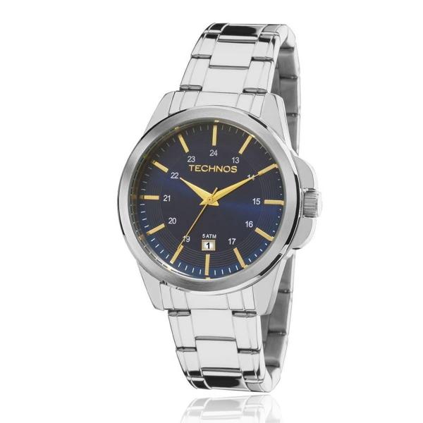 Relógio Masculino Technos Classic Steel 2115MKY/1A Aço