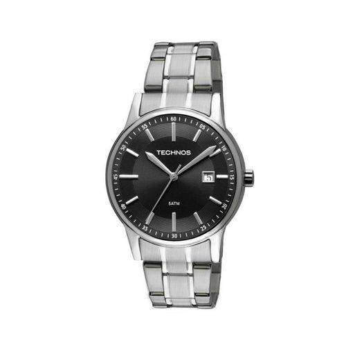 Relógio Masculino Technos Classic Steel 2115RO/1P 40mm Aço Prata