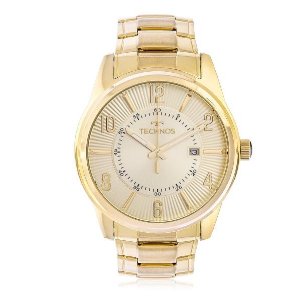 Relógio Masculino Technos Classic Steel 2115TE/4X Dourado 61377