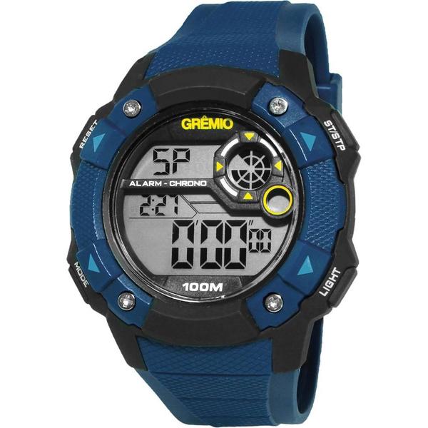 Relógio Masculino Technos Clubes Digital Casual Grêmio GRE1360B/8A