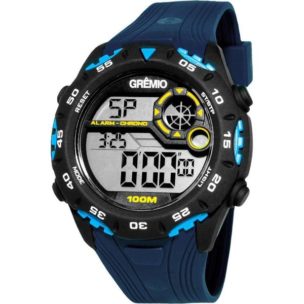 Relógio Masculino Technos Clubes Gremio GRE1360A/8A Azul