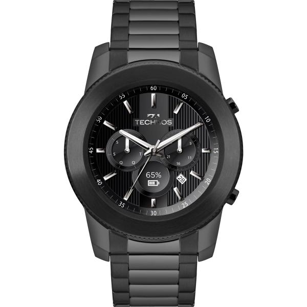 Relógio Masculino Technos Connect Smartwatch M1AB/4P Aço Preto