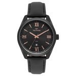 Relogio Masculino Technos Couro Preto 2115msp4p