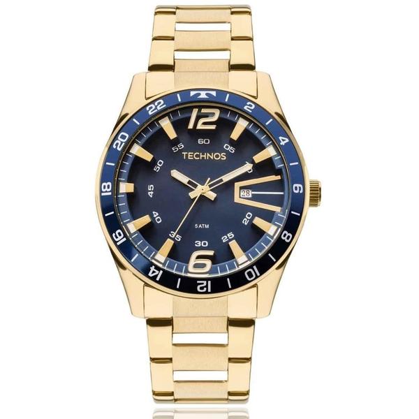 Relogio Masculino Technos Dourado 2115LAJ/4A