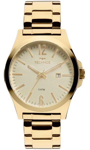 Relogio Masculino Technos Dourado 2115lan4x