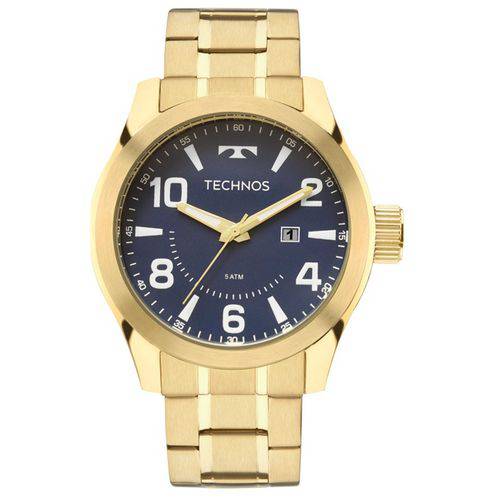 Relogio Masculino Technos Dourado 2115mgq/4a