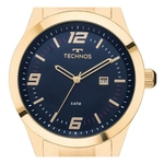 Relógio Masculino Technos Dourado 2115mnz/4a Original