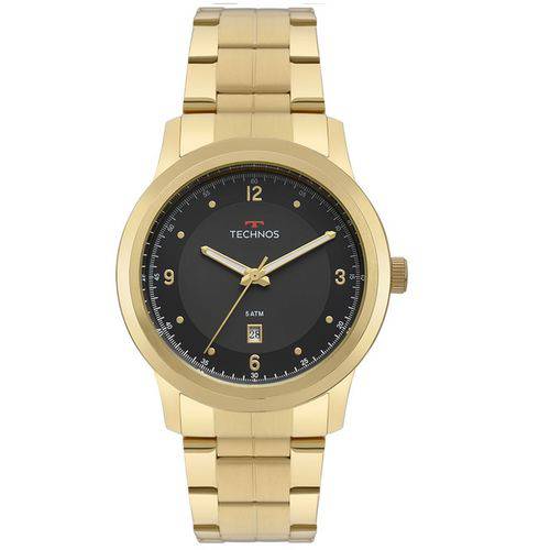 Relogio Masculino Technos Dourado 2115mrf/4p