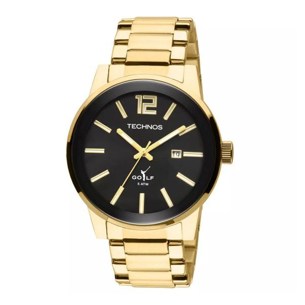 Relógio Masculino Technos Dourado 2115TT/4P