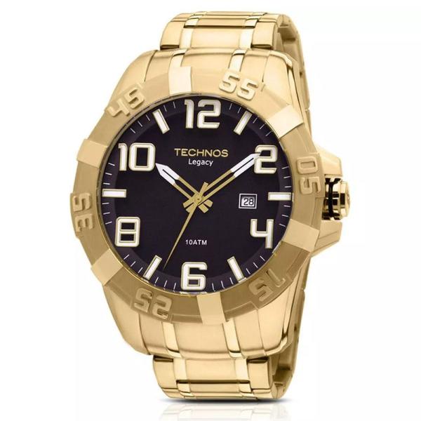 Relogio Masculino Technos Dourado 2315aba