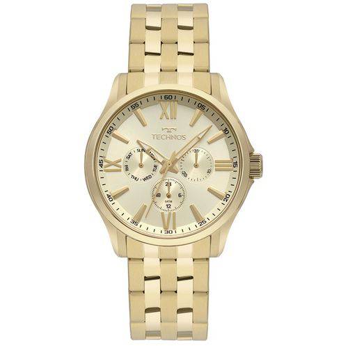 Relogio Masculino Technos Dourado 6p29aju/4x