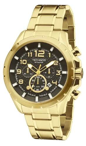 Relógio Masculino Technos Dourado Js25bf/4p