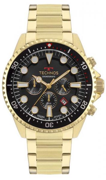 Relógio Masculino Technos Dourado Js25cd/4c