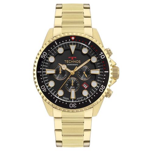 Relógio Masculino Technos Dourado Js25cd/4c