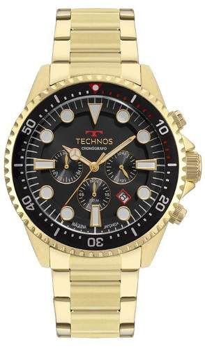 Relógio Masculino Technos Dourado Js25cd/4c