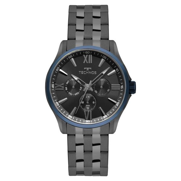 Relógio Masculino Technos Executive 6P29AJV/4P 42mm Aço Grafite