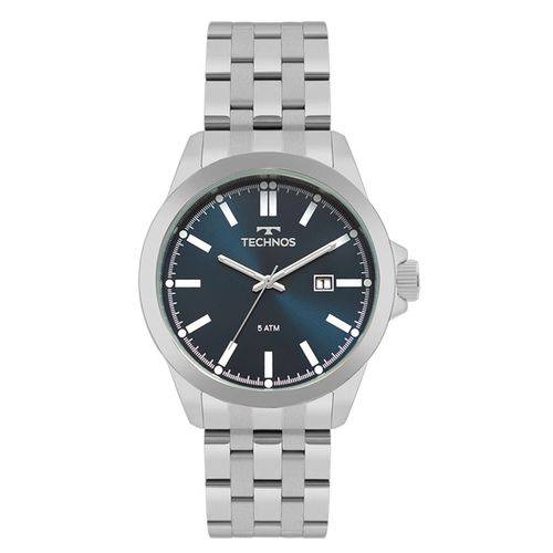 Relogio Masculino Technos Fundo Azul 2115mpu1a