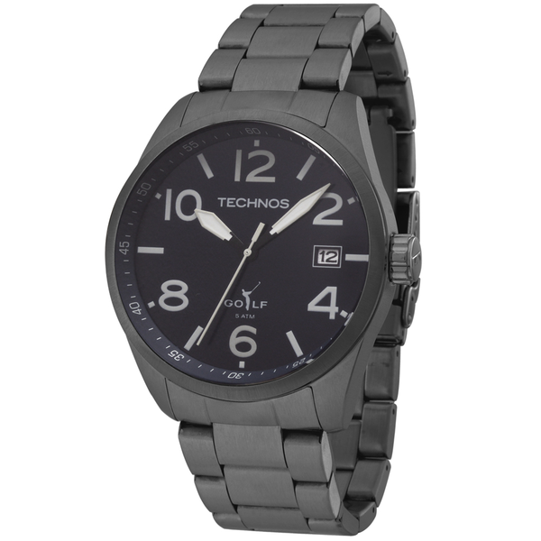 Relógio Masculino Technos Golf 2415CB/1C 47mm Preto