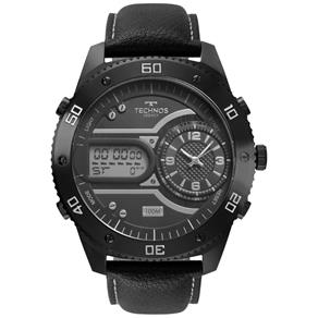 Relógio Masculino Technos Legacy 2039CD/2C 55mm Couro Preto