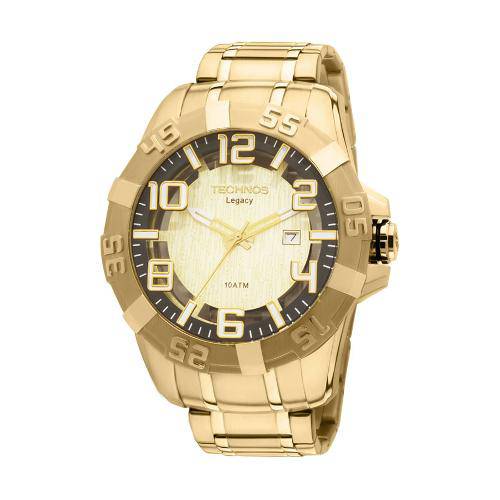 Relógio Masculino Technos Legacy 2315aba/4d 51mm Dourado