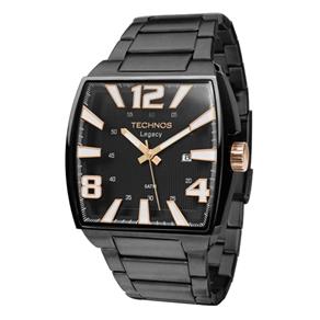 Relogio Masculino Technos Legacy Preto Analógico 2315ABF1P