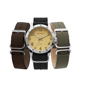 Relógio Masculino Technos Militar Troca Pulseira 2035LWT/0B