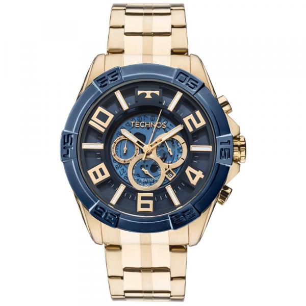 Relógio Masculino Technos OS2ABF/4A 51mm Aço Dourado