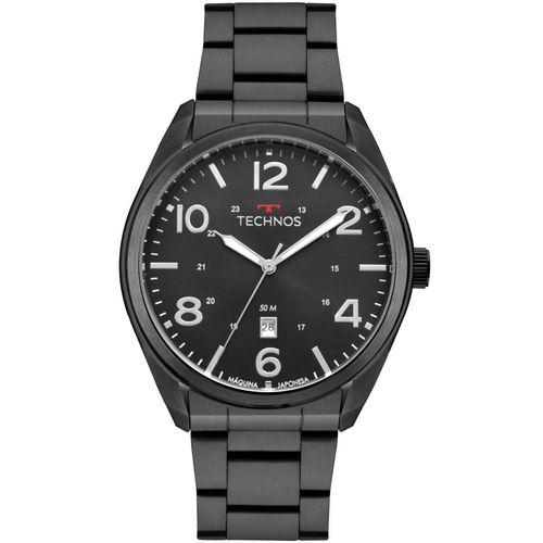 Relógio Masculino Technos Performance 2115MSX/4P 36mm Aço Preto