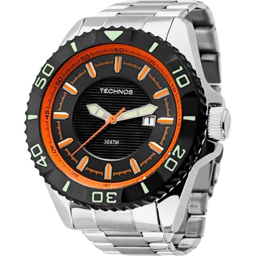 RELÓGIO MASCULINO TECHNOS PERFORMANCE AQUA 2115klz/1p