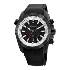 Relógio Masculino Technos Performance Carbon 2039AX/8P - Bluetooth Connect