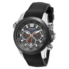 Relógio Masculino Technos Performance Hora Mundi OS2AAL/8K 47mm Preto