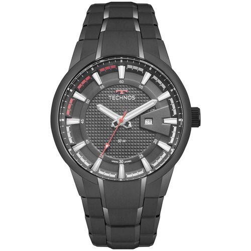 Relógio Masculino Technos Performance Racer 2117LAW/4P 48mm Aço Preto