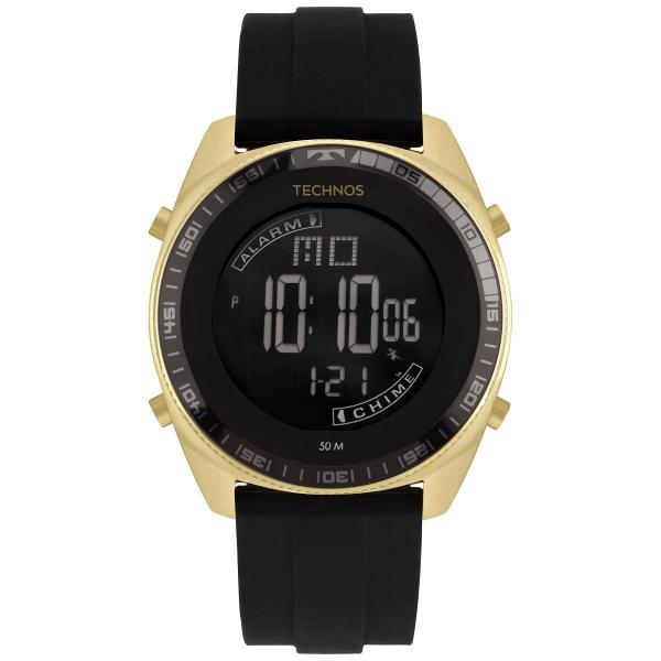 Relógio Masculino Technos Performance Racer BJ3373AC/8P 46mm Silicone Preto