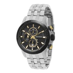 Relógio Masculino Technos Performance Sports Carbon OS1AAS/1P 46mm Prata