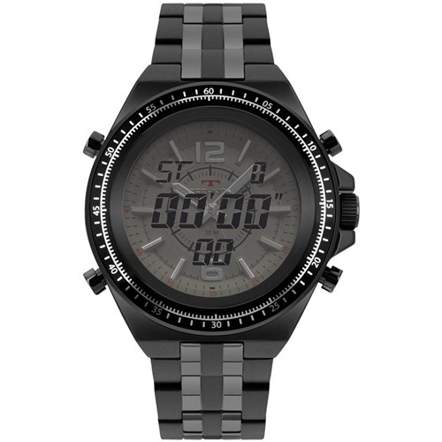 Relógio Masculino Technos Performance TS 2035MSC/4B 48mm Aço Preto