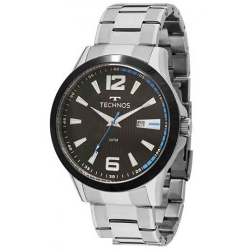 Relogio Masculino Technos Prata 2115KNV/1A