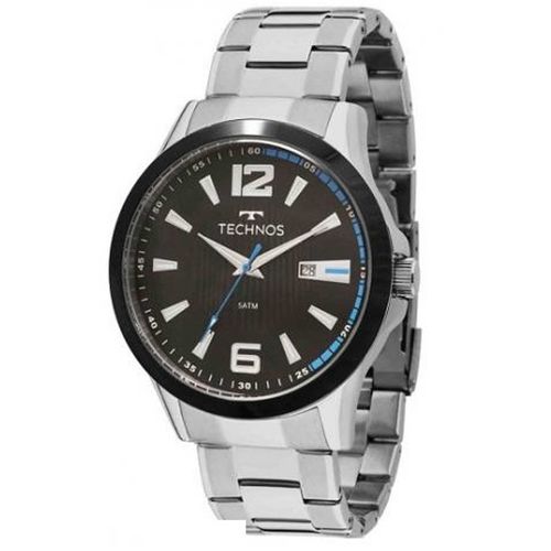 Relogio Masculino Technos Prata 2115knv/1a