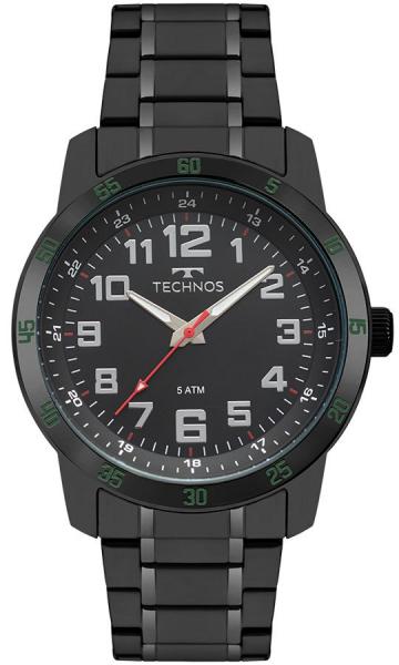 Relogio Masculino Technos Preto Racer 2035MNZ4P